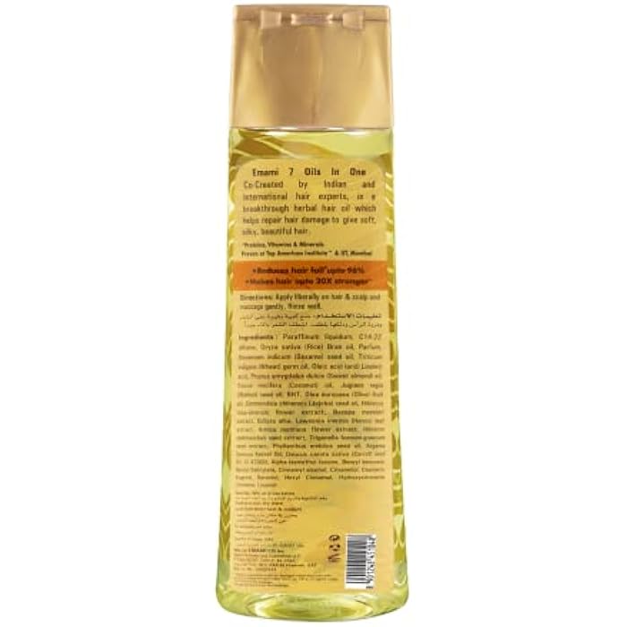 Emami 7 Oils In One Non Sticky Damage Control Hair Oil, 300 ml - Image 2